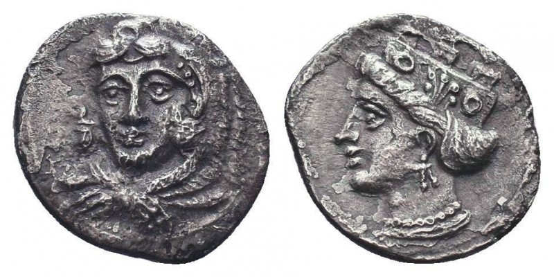Cilicia, Satraps, AR Obol, 4th century BC

Condition: Very Fine

Weight: 0.60 gr...