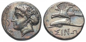 PAPHLAGONIA. Sinope. Siglos or Drachm (Circa 330-300 BC). 
Condition: Very Fine

Weight: 5.90 gr
Diameter: 18 mm