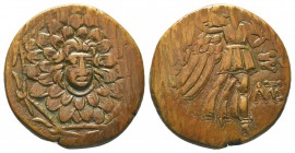 PONTOS. Amisos. Ae (Circa 111-105 or 95-90 BC).
Condition: Very Fine

Weight: 7.20 gr
Diameter: 21 mm