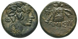 PONTOS. Amisos. Ae (Circa 111-105 or 95-90 BC).

Condition: Very Fine

Weight: 7.90 gr
Diameter: 20 mm