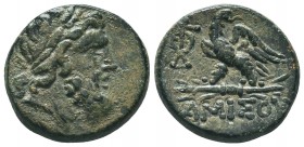PONTOS. Amisos. Ae (Circa 111-105 or 95-90 BC).

Condition: Very Fine

Weight: 7.60 gr
Diameter: 20 mm