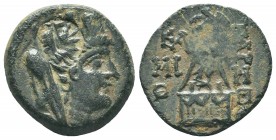CILICIA. Tarsos. Ae (164-27 BC). 
Condition: Very Fine

Weight: 5.30 gr
Diameter: 20 mm