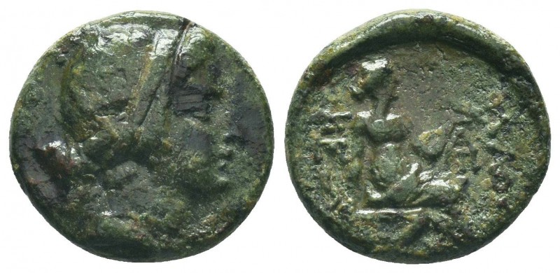 Greek Coins Ae, (2nd-1st century BC).

Condition: Very Fine

Weight: 3.50 gr
Dia...