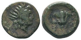 CARIA. Rhodes. Ae (Circa 350-300 BC).

Condition: Very Fine

Weight: 3.70 gr
Diameter: 15 mm