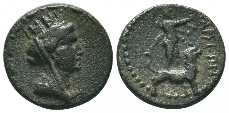 CILICIA. Tarsos. Ae (164-27 BC). 

Condition: Very Fine

Weight: 4.80 gr
Diamete...