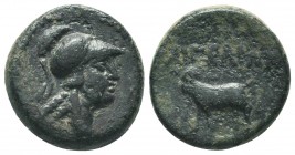 CILICIA. Aigeai. Ae (Circa 104-47 BC).
Condition: Very Fine

Weight: 7.20 gr
Diameter: 18 mm