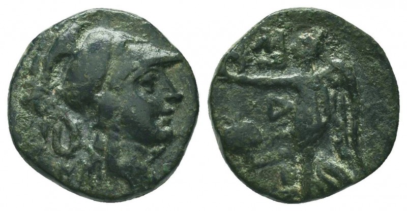 Seleukid Kingdom. 144-142 B.C. AE 

Condition: Very Fine

Weight: 3.50 gr
Diamet...