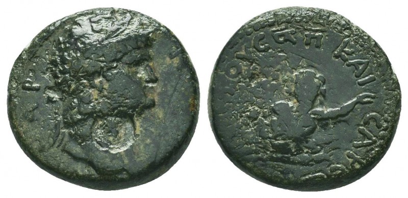 Cilicia. Anazarbos. Nero AD 54-68. Dated CY 86=AD 67/8

Condition: Very Fine

We...