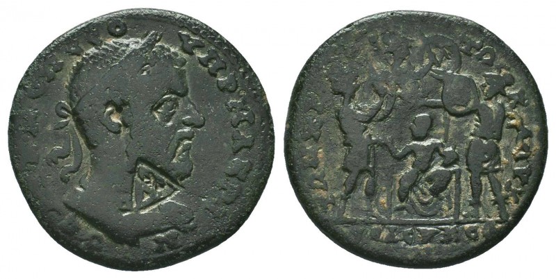 CILICIA. Seleucia ad Calycadnum. Macrinus (217-218). Ae. 

Condition: Very Fine
...