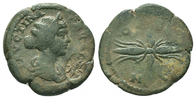 CILICIA. Olba. Faustina II (Augusta, 147-175). Ae. 

Condition: Very Fine

Weigh...