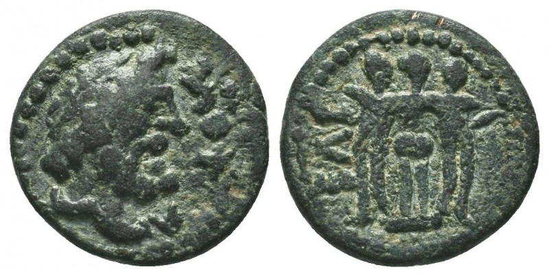 CILICIA. Mopsos. Pseudo-autonomous. Time of Marcus Aurelius (161-180). Ae.

Cond...