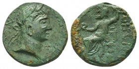 Nero (54-68). Cilicia, Æ
Condition: Very Fine

Weight: 8.90 gr
Diameter: 21 mm