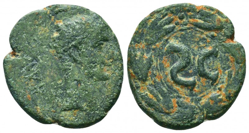 Mesopotamia, Hatra. 2nd-3rd century A.D AE 

Condition: Very Fine

Weight: 9.90 ...