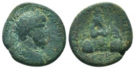 Marcus Aurelius (161-180). Cappadocia, Caesarea-Eusebia. Æ 

Condition: Very Fine

Weight: 9.70 gr
Diameter: 24 mm