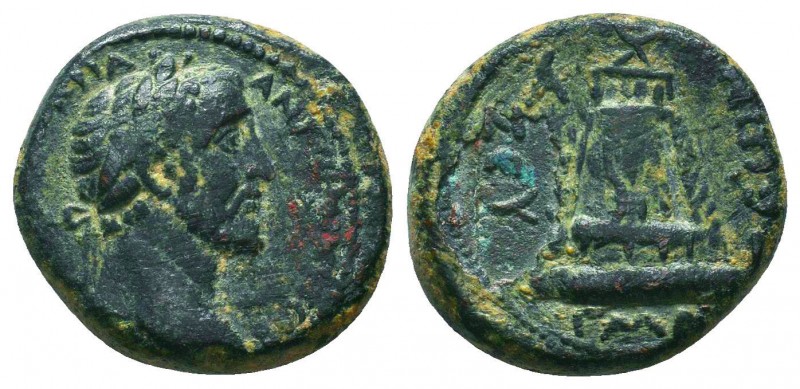 Antoninus Pius Æ23 of Zeugma, Commagene. AD 138-161

Condition: Very Fine

Weigh...