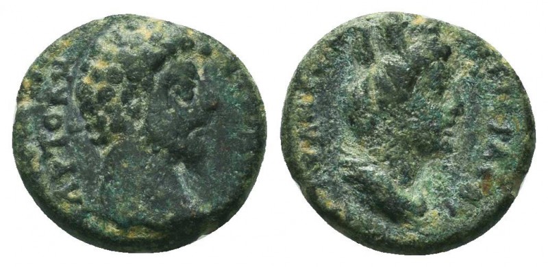 Marcus Aurelius (161-180). Cappadocia, Caesarea-Eusebia. Æ 

Condition: Very Fin...
