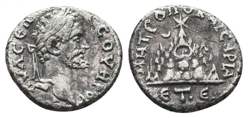 Septimius Severus AR Drachm of Caesarea, Cappadocia. AD 193-211.

Condition: Ver...