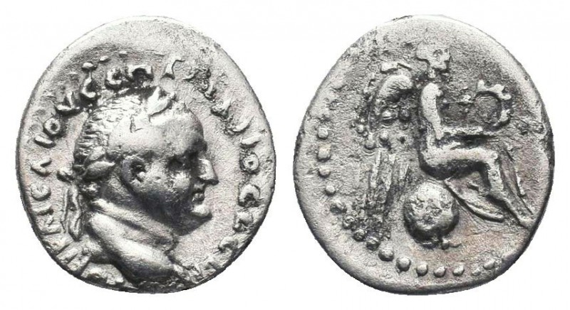 Titus AR Hemidrachm of Caesarea, Cappadocia. AD 79-81.

Condition: Very Fine

We...