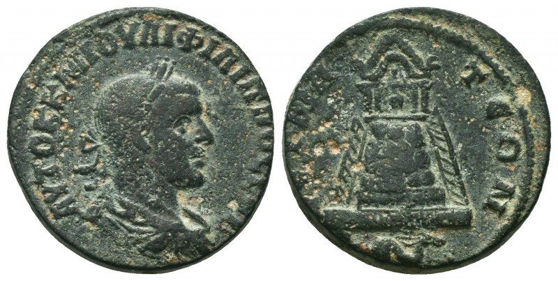Syria, Commagene. Zeugma. Philip II. A.D. 247-249. AE
Condition: Very Fine

Weig...