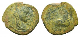 Caracalla (198-217) - AE Edessa - Mesopotamia 
Condition: Very Fine

Weight: 1.80 gr
Diameter: 16 mm