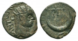 Caracalla (198-217) - AE Edessa - Mesopotamia 
Condition: Very Fine

Weight: 2.00 gr
Diameter: 14 mm