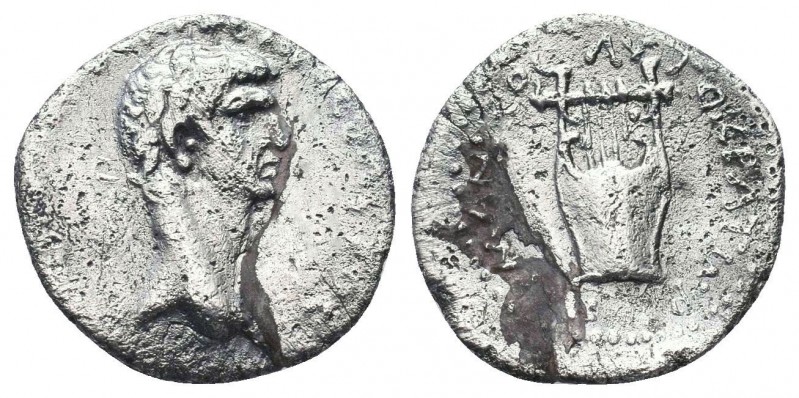 Claudius augustus, 41 – 54.
Drachm, Lycian league 41-54, AR [TIBEPI]OC KΛAVΔIOC...