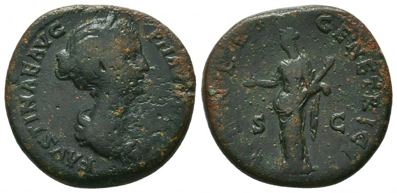 Faustina II , 161-175, AE Sestertius

Condition: Very Fine

Weight: 24.20 gr
Dia...