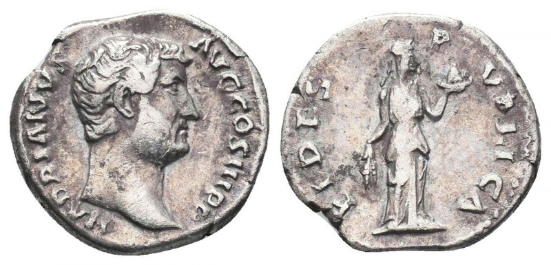 Hadrianus (117-138 AD). AR Denarius

Condition: Very Fine

Weight: 3.20 gr
Diame...