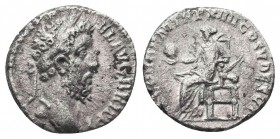 Commodus, 177-192. Denarius

Condition: Very Fine

Weight: 2.80 gr
Diameter: 16 mm