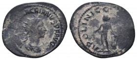 Macrianus, usurper (260-261 AD). BI Antoninianus

Condition: Very Fine

Weight: 4.00 gr
Diameter: 24 mm