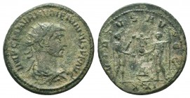 Numerianus (283-284 AD). AE Antoninianus 

Condition: Very Fine

Weight: 4.20 gr
Diameter: 21 mm