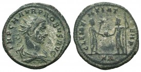 Probus (276-282 AD). AE Antoninianus

Condition: Very Fine

Weight: 3.30 gr
Diameter: 23 mm