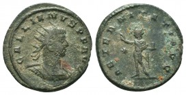 Gallienus (253-268 AD). Antoninianus 

Condition: Very Fine

Weight: 3.30 gr
Diameter: 21 mm