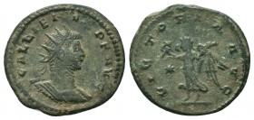 Gallienus (253-268 AD). Antoninianus 

Condition: Very Fine

Weight: 3.50 gr
Diameter: 21 mm