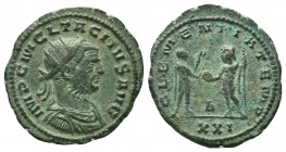 Tacitus (275-276 AD). AE silvered Antoninianus

Condition: Very Fine

Weight: 3.80 gr
Diameter: 24 mm