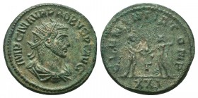 Probus (276-282 AD). AE Antoninianus

Condition: Very Fine

Weight: 4.50 gr
Diameter: 21 mm