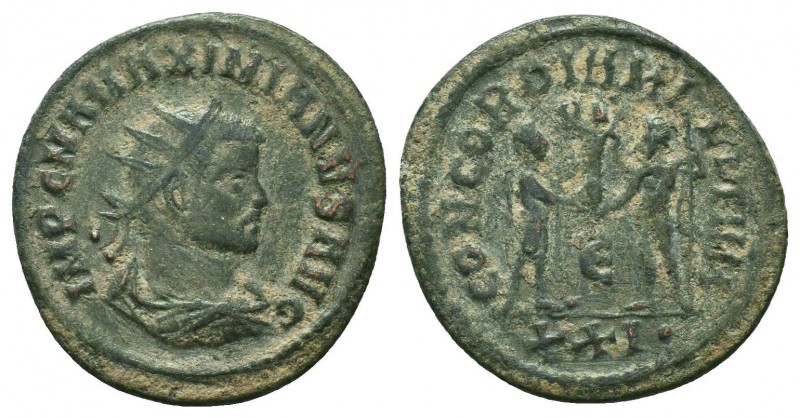 Maximianus Herculius (286-305 AD). Silvered AE Antoninianus

Condition: Very Fin...