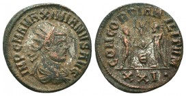 Maximianus Herculius (286-305 AD). Silvered AE Antoninianus

Condition: Very Fine

Weight: 3.60 gr
Diameter: 21 mm