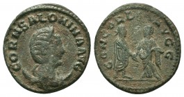 Salonina (254-268 AD). AR Antoninianus

Condition: Very Fine

Weight: 3.30 gr
Diameter: 20 mm