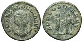 Salonina (254-268 AD). AR Antoninianus

Condition: Very Fine

Weight: 3.50 gr
Diameter: 21 mm