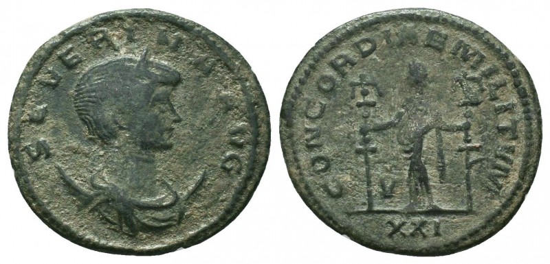 Severina Æ Silvered Antoninianus. AD 274-275. 

Condition: Very Fine

Weight: 3....