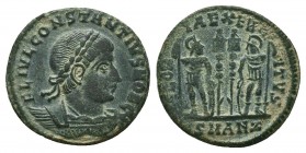 Constantine I (306-337 AD) for Constantius II Caesar. AE Nummus

Condition: Very Fine

Weight:1.70 gr
Diameter: 16 mm