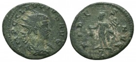 Claudius II Gothicus AR Antoninianus.

Condition: Very Fine

Weight: 3.20 gr
Diameter: 18 mm