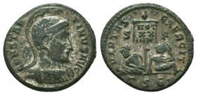 Constantinus I (306-337 AD). AE Follis 

Condition: Very Fine

Weight: 2.90 gr
Diameter: 19 mm