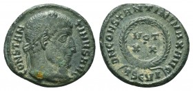 Constantinus I (306-337 AD). AE Follis 

Condition: Very Fine

Weight: 2.30 gr
Diameter: 17 mm