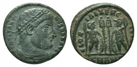 Constantinus I (306-337 AD). AE Follis 

Condition: Very Fine

Weight: 2.60 gr
Diameter: 16 mm