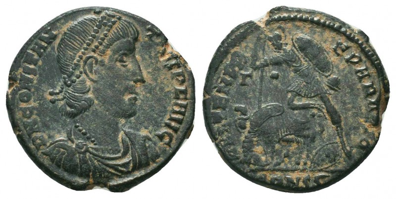 Constantius II (337-361 AD). AE Follis 

Condition: Very Fine

Weight: 6.20 gr
D...