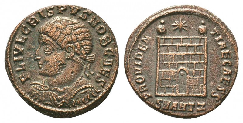 Crispus. Caesar, A.D. 317-326. AE

Condition: Very Fine

Weight: 3.30 gr
Diamete...