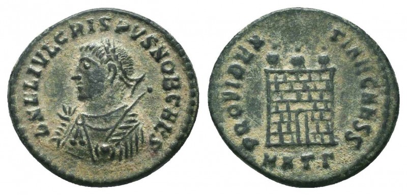 Crispus. Caesar, A.D. 317-326. AE

Condition: Very Fine

Weight: 2.90 gr
Diamete...