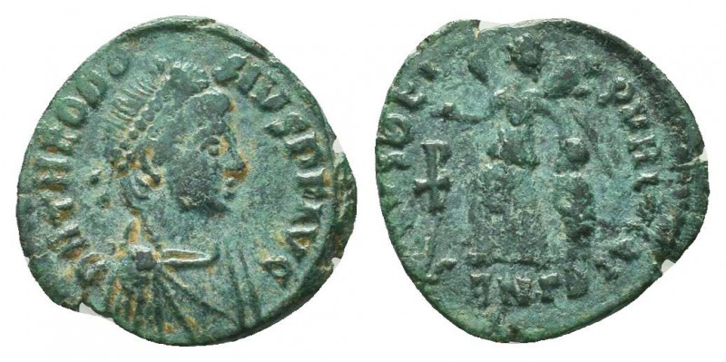 Theodosius I. A.D. 379-395. AE

Condition: Very Fine

Weight: 0.90 gr
Diameter: ...